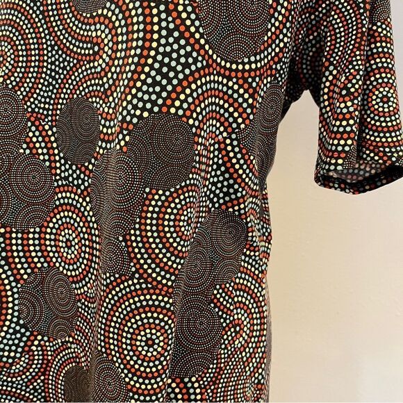 LuLaRoe short sleeve dot print casual dress - Picture 3 of 12